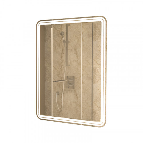 Зеркало Art&amp;Max Tito AM-Tit-700-800-DS-F с подсветкой с сенсорным выключателем стекло