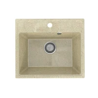 Кухонная мойка Practik 49 PR-M-490-002 цвет Бежевый