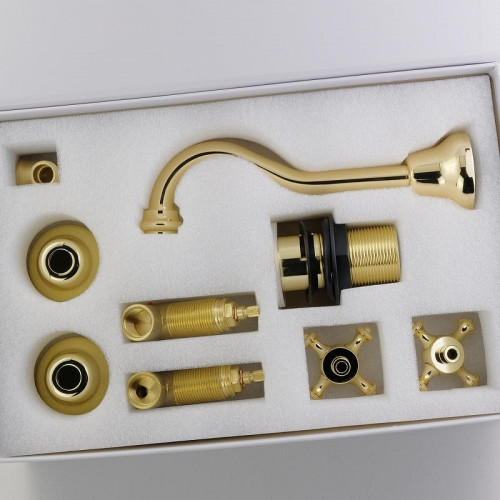 Смеситель для раковины Migliore Prestige 31622 цвет Золото