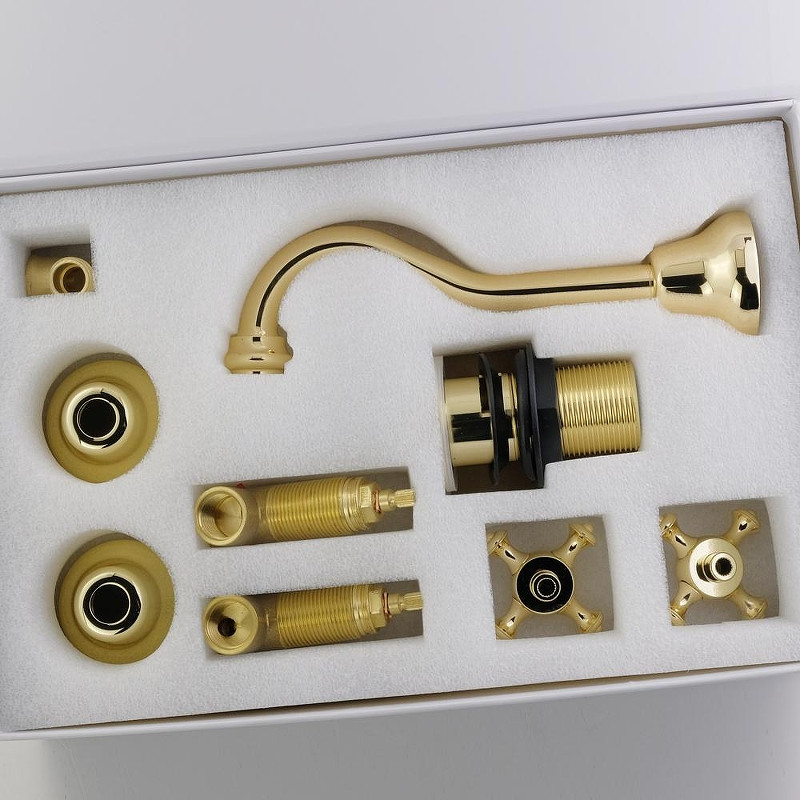 Смеситель для раковины Migliore Prestige 31622 цвет Золото