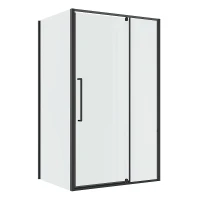 Душевой уголок Niagara Nova 110х80 NG-35-11AGR-A80GR-34 профиль Графит матовый стекло прозрачное