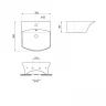 Раковина Lavinia Boho Bathroom Sink 35 33311078 цвет Черный матовый