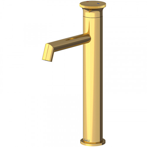 Смеситель для раковины Teska Arte Leo L E5527 Золото латунь