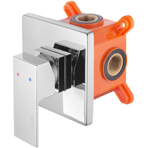 Смеситель для душа Swedbe Platta 5522 Хром латунь встраиваемый