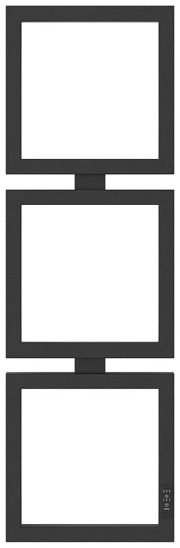 Электрический полотенцесушитель Сунержа Этюд 105x30 15-0845-1030 цвет Тёмный титан муар