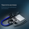 Смеситель для кухни AM.PM Like F8007827 Черный матовый Синий латунь