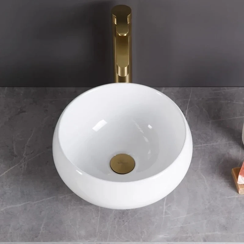 Раковина-чаша BelBagno 30 BB1114 Белая фаянс накладная
