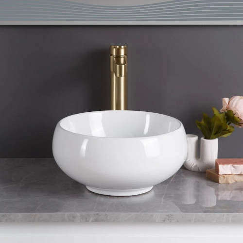 Раковина-чаша BelBagno 30 BB1114 Белая фаянс накладная