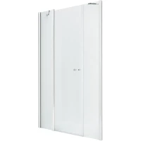 Душевая дверь New Trendy New Soleo Chrome 130 D-0173A профиль Хром стекло прозрачное