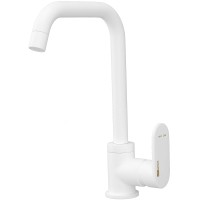 Смеситель для кухни WasserKRAFT Mindel 8507 Белый матовый латунь