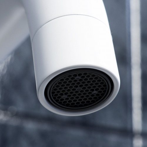 Смеситель для кухни WasserKRAFT Mindel 8507 Белый матовый латунь