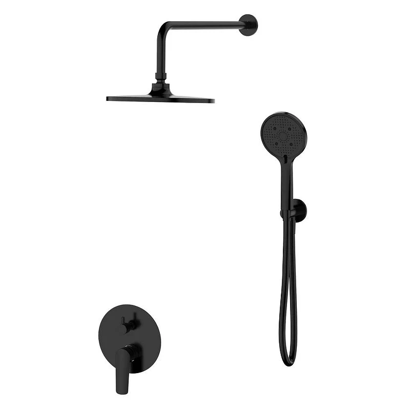 Душевая система ESKO Lagos Black SET6in1LGB цвет Черный матовый