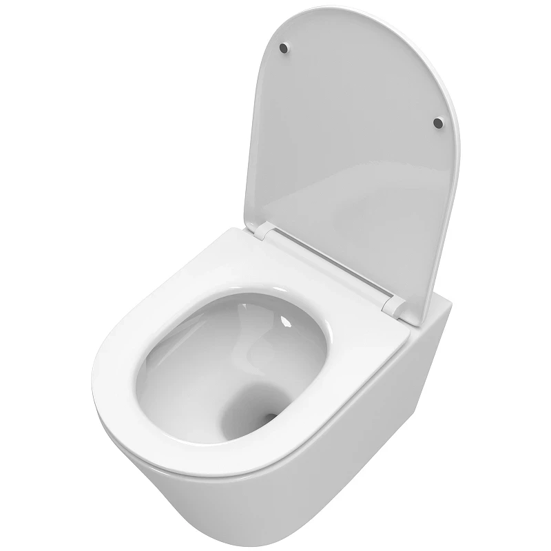 Унитаз BelBagno Tre-Tor BB5180CH-TOR/SC подвесной с сиденьем Микролифт фаянс подвесной