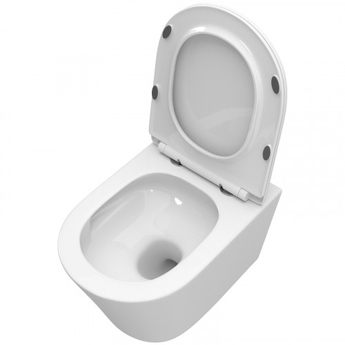 Унитаз BelBagno Tre-Tor BB5180CH-TOR/SC подвесной с сиденьем Микролифт фаянс подвесной