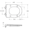 Унитаз BelBagno Tre-Tor BB5180CH-TOR/SC подвесной с сиденьем Микролифт фаянс подвесной