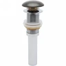 Донный клапан AQUAme AQM7002-0MDG click-clack Темно-серый матовый