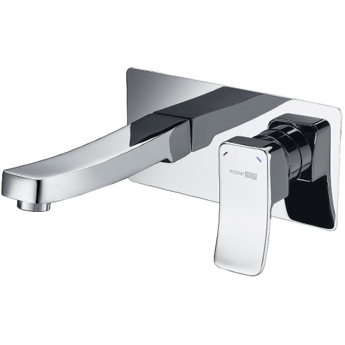 Смеситель для раковины WasserKRAFT Aller 10630 Хром латунь встраиваемый