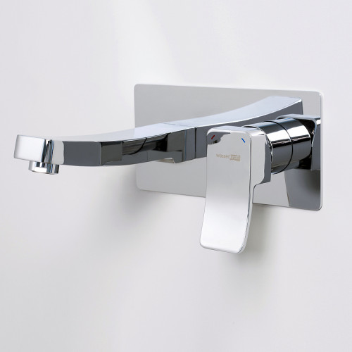 Смеситель для раковины WasserKRAFT Aller 10630 Хром латунь встраиваемый