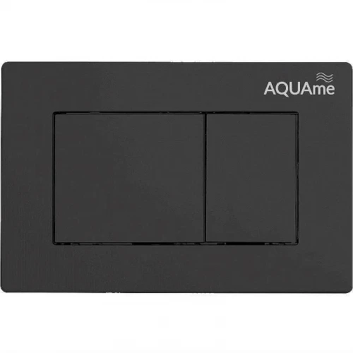Клавиша смыва AQUAme AQM4102B Черная