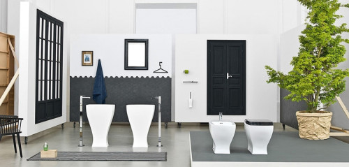 Зеркало Artceram Vela 70 ACS003 03 Черное