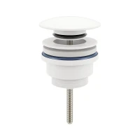Донный клапан Wellsee Drainage System 182143000 click-clack цвет Белый матовый
