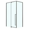 Душевой уголок Azario Male 100x100 AZ-J50-100-MB-CL профиль Черный матовый стекло прозрачное