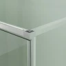 Душевой уголок Azario Male 100x100 AZ-J50-100-MB-CL профиль Черный матовый стекло прозрачное