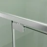 Душевой уголок Azario Male 100x100 AZ-J50-100-MB-CL профиль Черный матовый стекло прозрачное