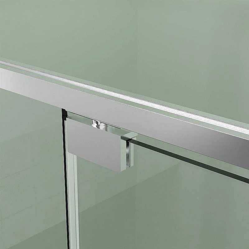 Душевой уголок Azario Male 100x100 AZ-J50-100-MB-CL профиль Черный матовый стекло прозрачное