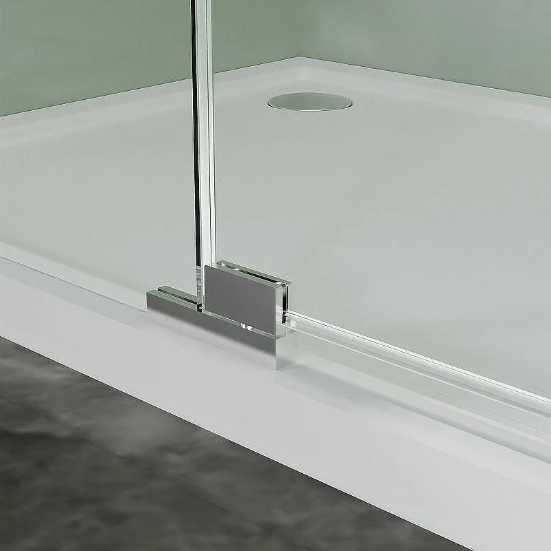 Душевой уголок Azario Male 100x100 AZ-J50-100-MB-CL профиль Черный матовый стекло прозрачное