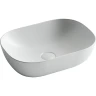 Раковина-чаша Ceramicanova Element 45 CN6009MW Белая матовая фарфор накладная