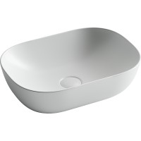 Раковина-чаша Ceramicanova Element 45 CN6009MW Белая матовая фарфор накладная