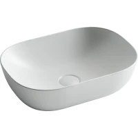 Раковина-чаша Ceramicanova Element 45 CN6009MW Белая матовая фарфор накладная