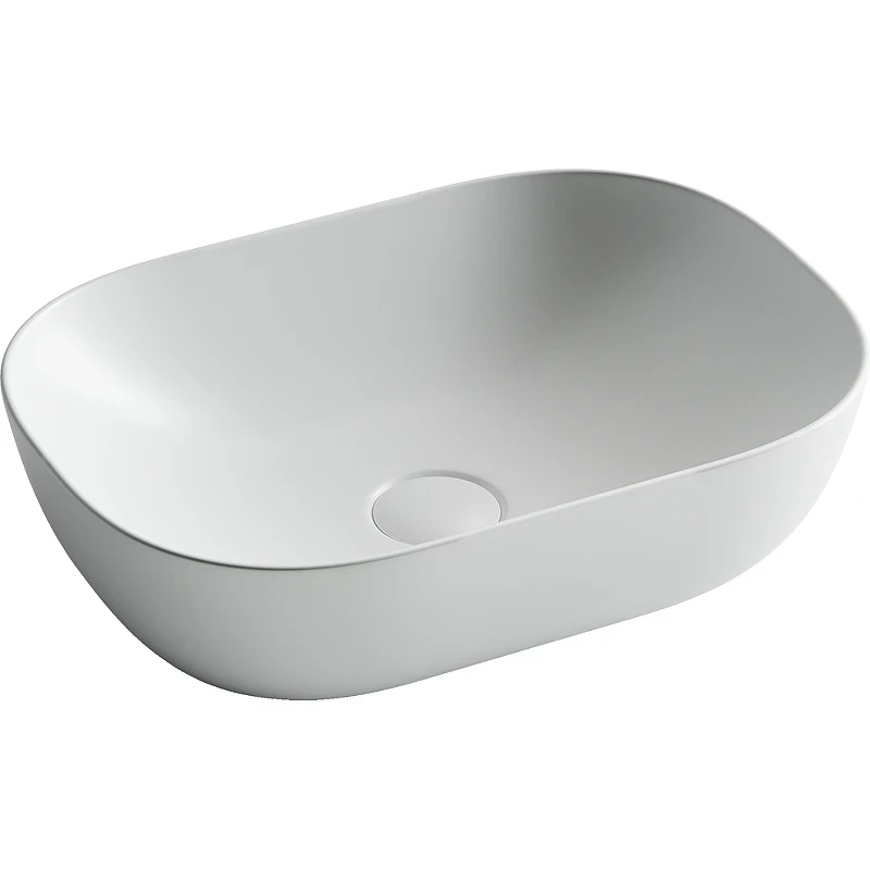 Раковина-чаша Ceramicanova Element 45 CN6009MW Белая матовая фарфор накладная