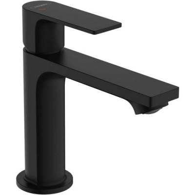 Смеситель для раковины Hansgrohe Rebris E 72560670 Черный матовый латунь