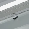 Душевая дверь WasserKRAFT Rhin 100 44S12 профиль Белый стекло прозрачное