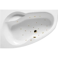 Акриловая ванна Excellent Newa 160x95 L WAEX.NEL16.RELAX.GL с гидромассажем