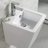 Раковина CeramaLux 37 500V Белая фаянс подвесная