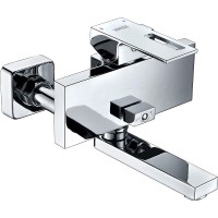 Смеситель для ванны WasserKRAFT Alme 1501 Хром на стену