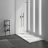 Душевой поддон из искусственного камня Esbano Luxe ESP-LX108W 100x80 ESPLX 108W Белый матовый