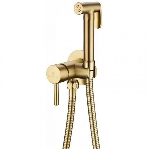 Гигиенический душ со смесителем Grocenberg GB001MG Золото матовое