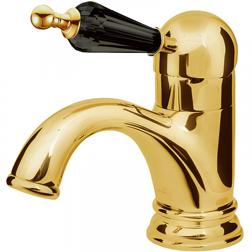 Смеситель для раковины Boheme Tradizionale Nero 251 Золото латунь