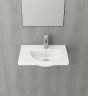 Раковина Berges Small 45 182008 Белая глянцевая фарфор подвесная, полувстраиваемая
