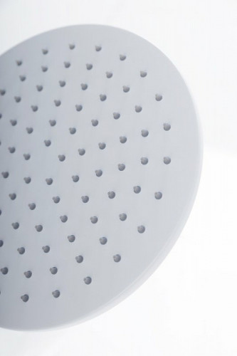 Верхний душ Cezares Czr CZR-B-TDD-25-BIO Белый матовый нержавеющая сталь на стену