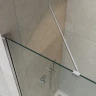 Душевая перегородка Cezares Liberta 120 LIBERTA-L-1-TB-120-BR-Cr профиль Хром стекло бронзовое
