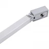 Душевая перегородка Cezares Liberta 120 LIBERTA-L-1-TB-120-BR-Cr профиль Хром стекло бронзовое