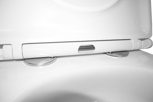 Унитаз Azario Teramo Торнадо AZ-0052-UQ3 подвесной цвет Белый с сиденьем Микролифт