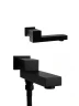 Душевая система FILARETE Fing FL1040BL цвет Черный матовый