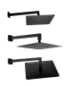 Душевая система FILARETE Fing FL1040BL цвет Черный матовый