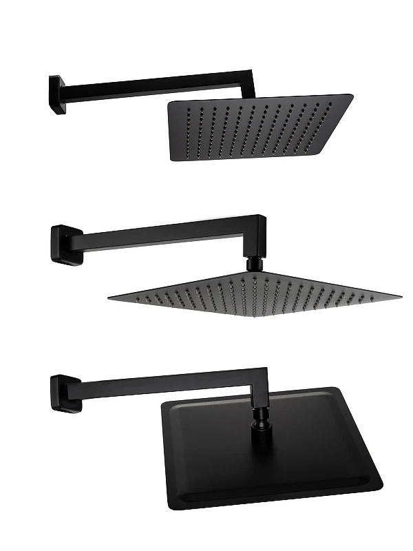 Душевая система FILARETE Fing FL1040BL цвет Черный матовый